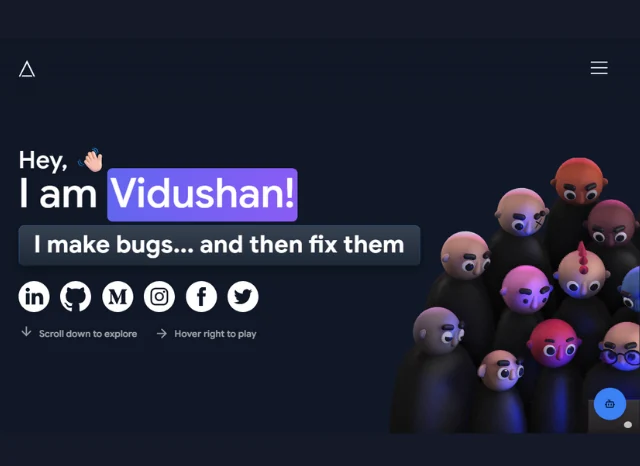 Interactive Portfolio Website